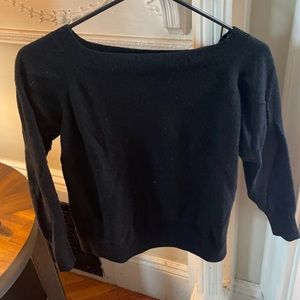 J.Crew boatneck cashmere sweater